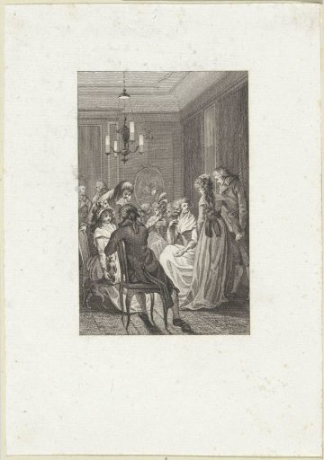 Festive gathering in a room