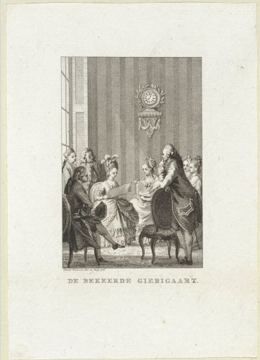 Young woman reading a small group from a sheet