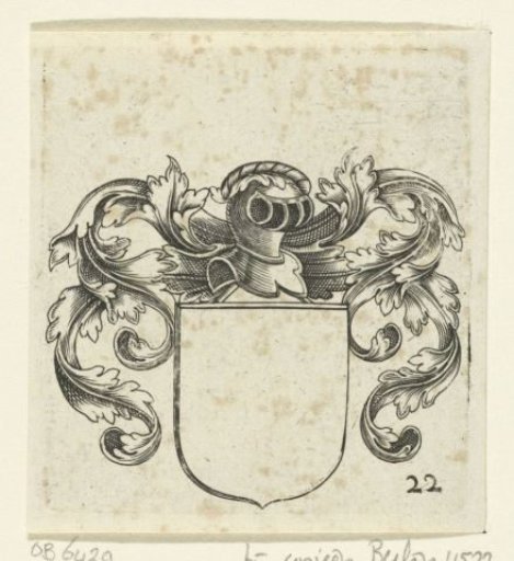 Coat of arms with helmet