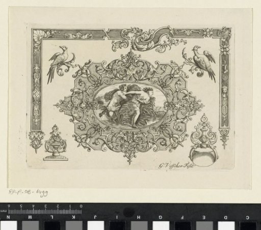 Ornament with Pan and Syrinx