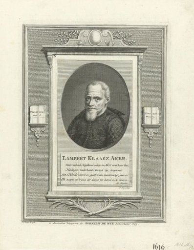 Portrait of Lambert Klaasz Aker