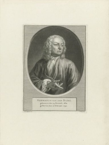 Portrait of Hermanus van den Burg