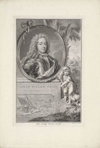 Portrait of Prince John William Friso of Orange-Nassau