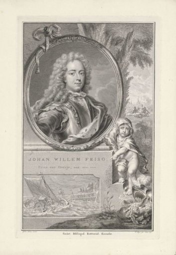 Portrait of Prince John William Friso of Orange-Nassau