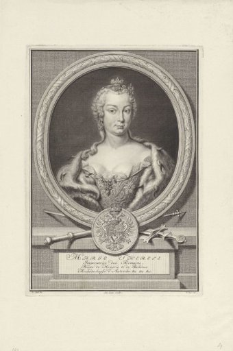 Portrait of Holy Roman Empress Maria Theresa