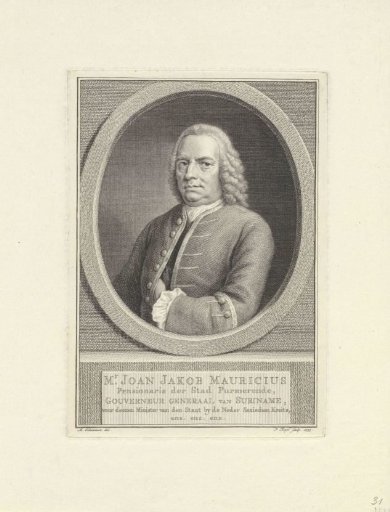 Portrait of Joan Jacob Mauricius