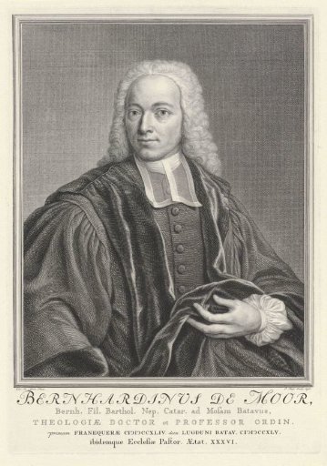 Portrait of Bernhardinus de Moor