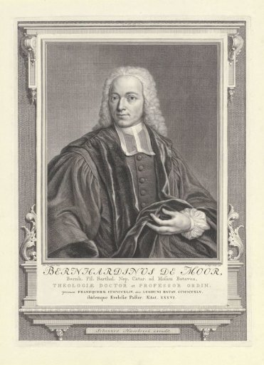 Portrait of Bernhardinus de Moor