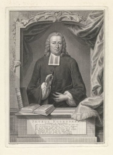 Portrait of Petrus Noordbeek
