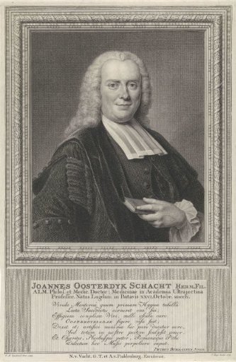 Portrait of Johannes Oosterdijk Schacht