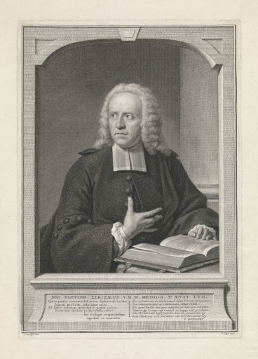 Portrait of Johannes Plevier at the age of 57