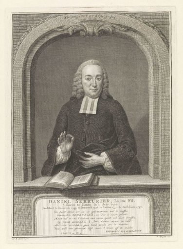 Portrait of Daniel Serrurier
