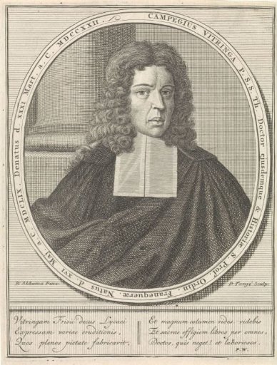 Portrait of Campegius Vitringa