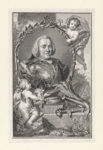 Portrait of Prince Willem IV of Orange-Nassau