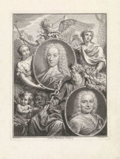Portraits of Lorenz Heister and Hendrik Ulhoorn