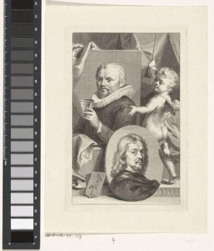 Portraits of Jan Antonisz. van Ravesteyn and Adriaen Hanneman