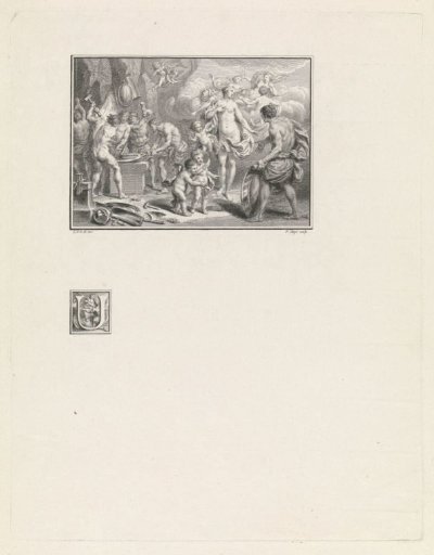 Venus Asks Vulcanus for Armor for Aeneas