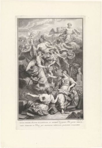 Apotheosis of Heroes under the Reign of Minerva