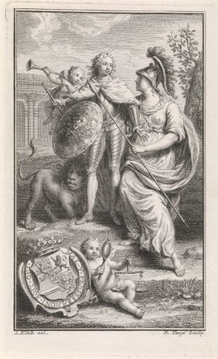Prince William V of Orange-Nassau Receives Minerva's Shield