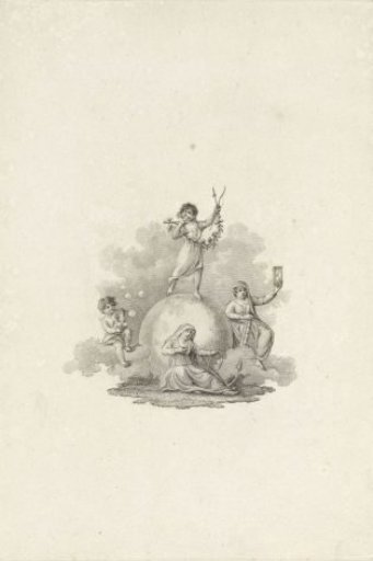 Title page for: A. Pz. Loosjes, 'The Woman in the Four Periods of Her Life', 1809