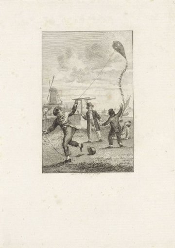 Kite-flying Boy