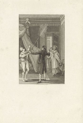 Man Firing a Musket in a Bedroom