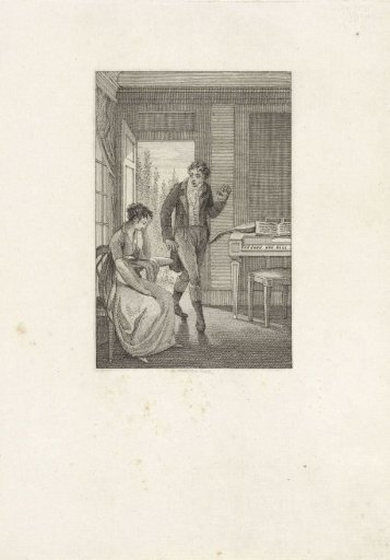 Man and a Woman in a Music Room
