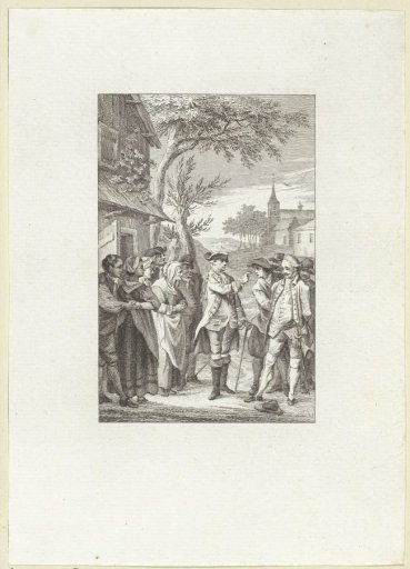 Man arrested in front of an inn