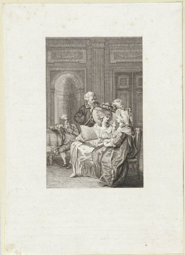 Two ladies hold a conversation