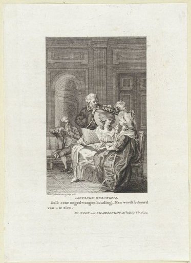 Two ladies hold a conversation