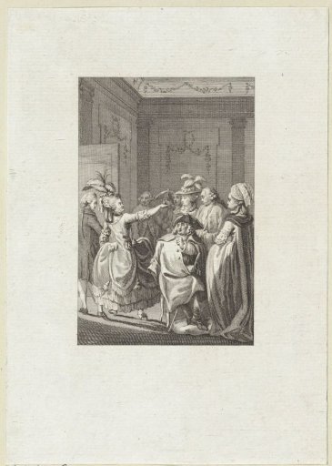 Couple leaves a gathering angrily