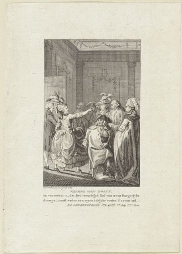 Couple leaves a gathering angrily
