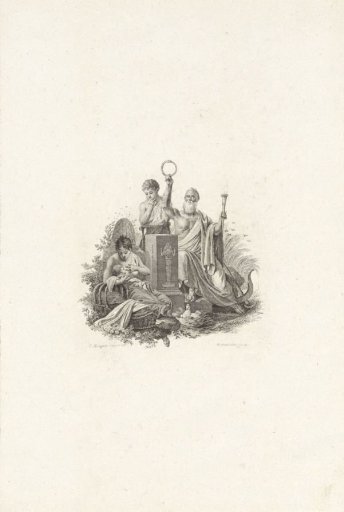 Title page for: Willem Bilderdijk, 'The Human Being', 1807