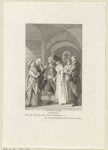 Two men and two women in conversation