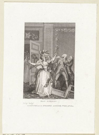 Quarrel in a room