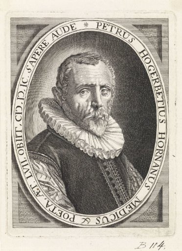 Portrait of the Physician and Poet Petrus Hogerbeets