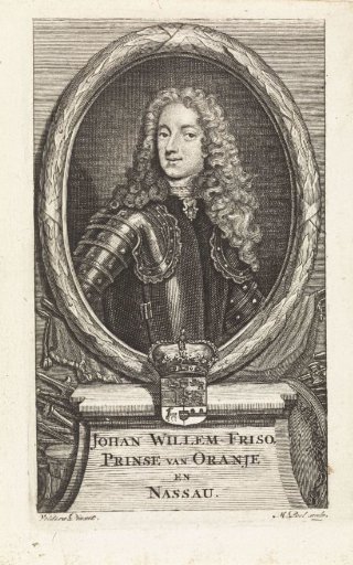 Portrait of Johan Willem Friso, Prince of Orange-Nassau
