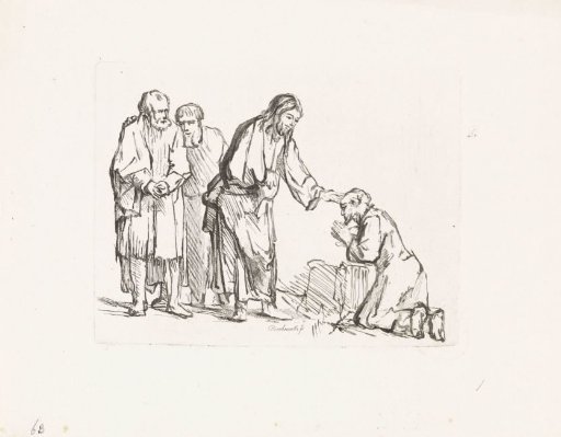 Christ Healing a Leper