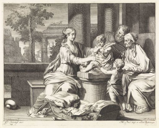 Holy Family with Zacharias, Elizabeth and John the Baptist