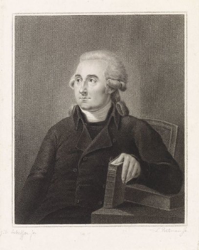 Portrait of Pieter Weiland, linguist and Remonstrant preacher