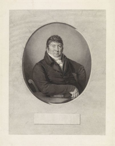 Portrait of the physician Nicolaas Willem Rauwenhoff