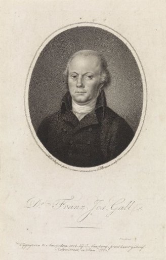 Portrait of Physiologist Franz Josef Gall