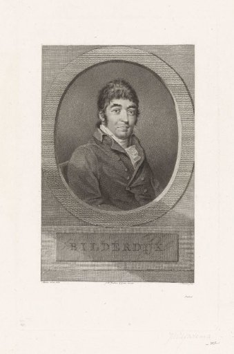 Portrait of the Poet Willem Bilderdijk