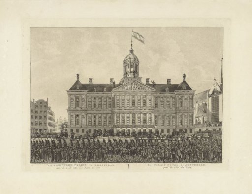 Arrival of William I for the inauguration, 27 March 1814