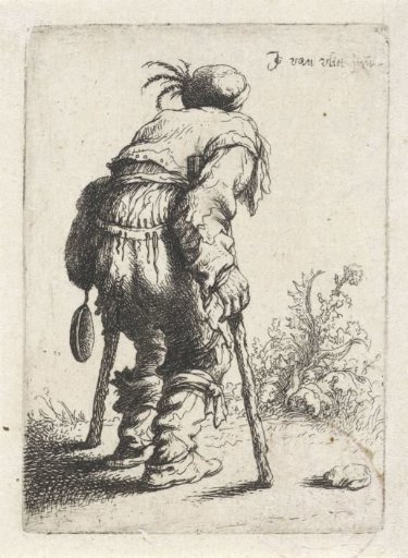 Beggar with Two Crutches