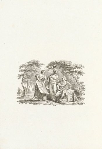 Title page for: Pieter Huisinga Bakker, 'Poetry', 1773