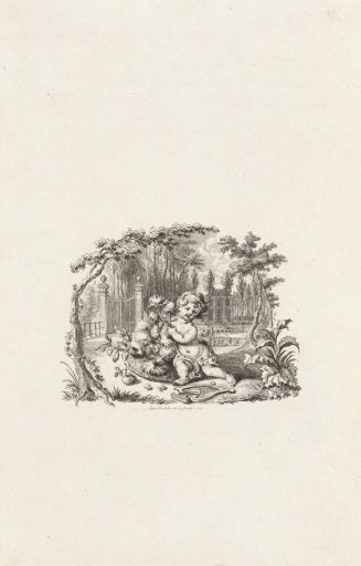 Title page for: Pieter Huisinga Bakker, 'Poetry, third part', 1790