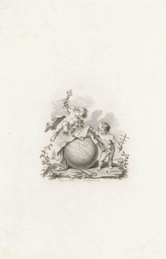 Title page for: James Cook, 'Voyage round the World', 1795
