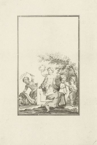 Title page for: Joannes Le Francq van Berkhey, 'Poems', 1776