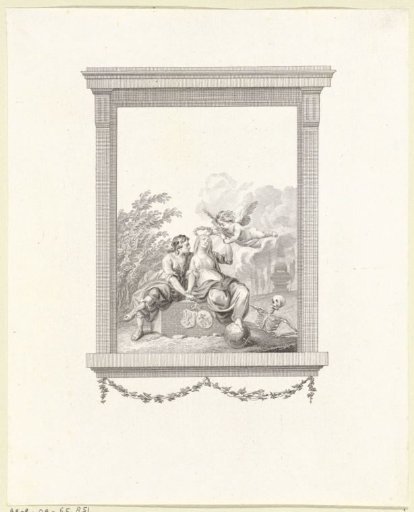 Title page for: 'Elegies on Lady Ida Cornelia Temminck'
